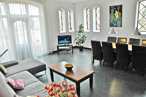 Appartement Het Koetshuis Hoeve Ceres woonkamer