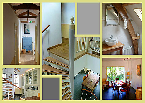Impressie van het interieur van onze Bed en Breakfast
